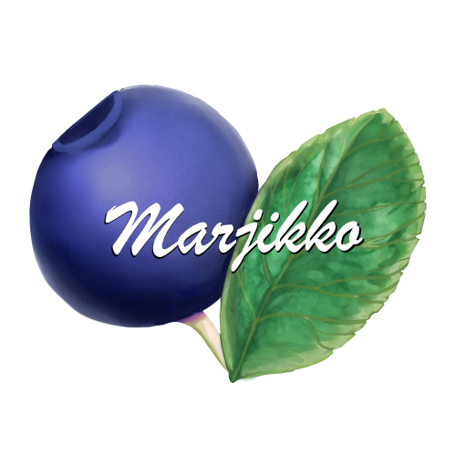 Marjikko logo isopixel